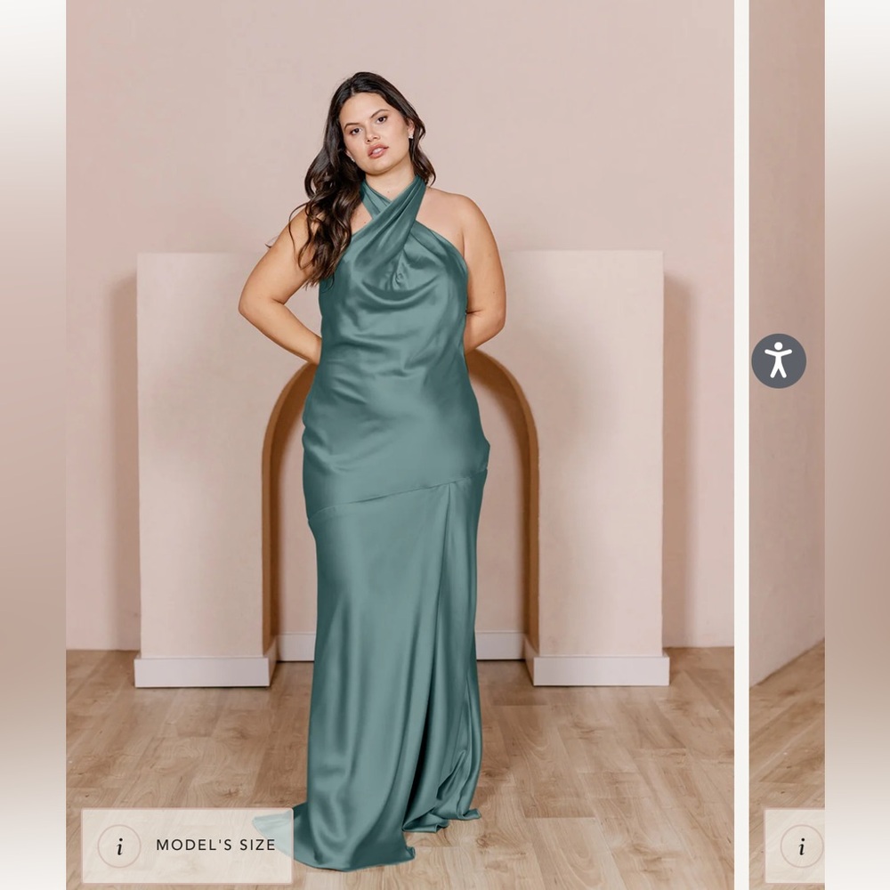 Revelry Athena Dress - Rosemary - Size 4